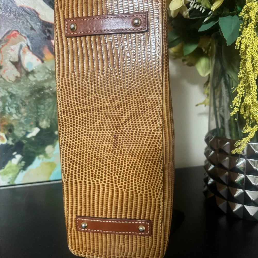 Dooney & Bourke Brown Textured Shoulder Bag